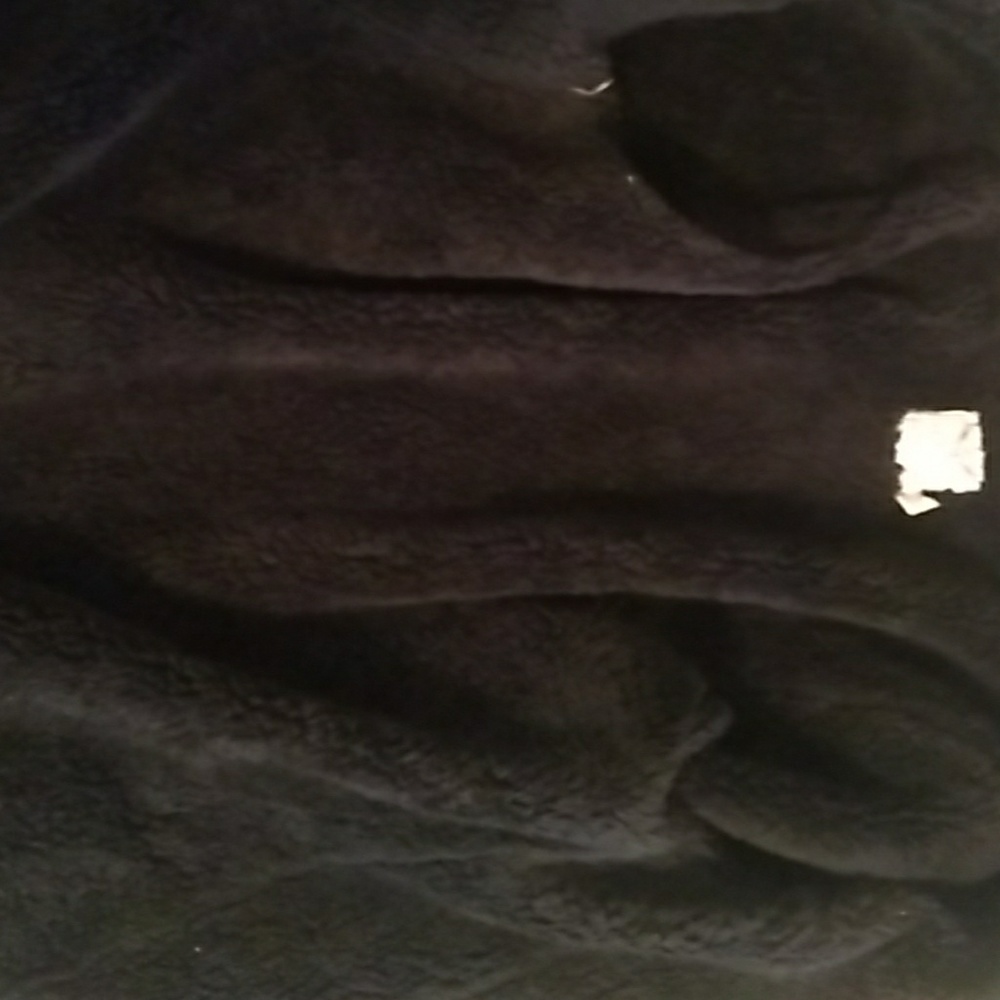 Black fur jacket